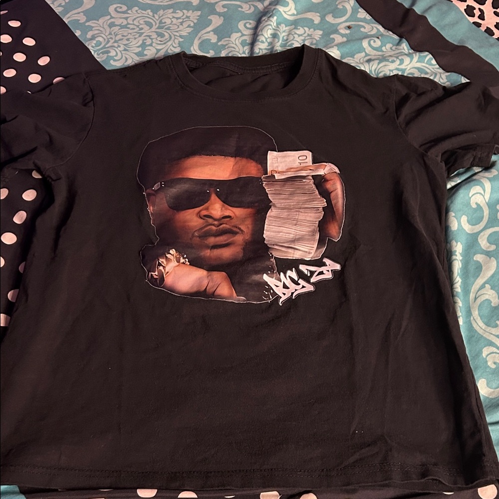 Black Graphic Men's T-Shirt